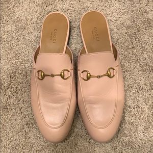 Gucci Shoes - Gucci Princetown Leather Mule Pink Size 39 Gucci Shoes - Gucci Princetown Leather Mule Pink Size 39